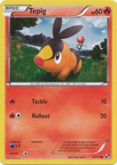 Tepig 15/114 Cosmos Holo Promo - Terrific Tepig Box Exclusive